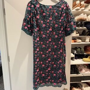 Anthropologie Moulinette Soeurs Floral Tunic Dress Size Medium